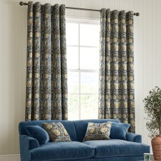 William Morris at Home Pimpernel Indigo Curtains William Morris at Home Pimpernel Indigo Curtains