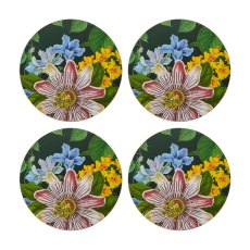 Creative Tops Floral Set of 4 Round Coasters