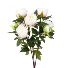 Floralsilk Large White Peony Bush Floralsilk Large White Peony Bush