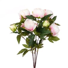 Floralsilk Large Light Pink Peony Bush