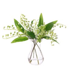 Floralsilk Lily of the Valley in Posy Vase