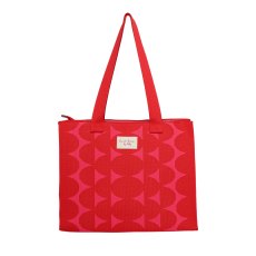 Zelly Woven Tote Red Large Zelly Woven Tote Red Large