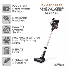 Tower VL40 Pro Pet Cordless Vacuum