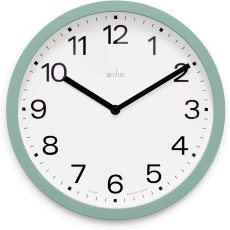 Acctim Renhold Cloverfield Green 25cm Wall Clock