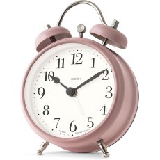 Acctim Shefford Dusty Rose Alarm Clock