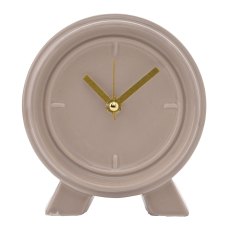 Widdop Interval Ceramic Mantle Clock Biscuit Widdop Interval Ceramic Mantle Clock Biscuit