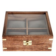 Widdop Harvey Makin Wooden 4 Watch Box