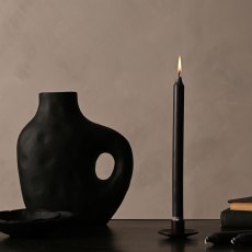 Widdop Northern Lights 12" Taper Candle Graphite