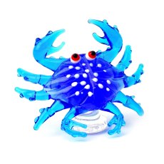 Widdop Objets D'Art Miniature Glass Crab Widdop Objets D'Art Miniature Glass Crab