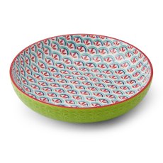 Mikasa Geometric Line Pasta Bowl Mikasa Geometric Line Pasta Bowl
