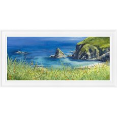 Artko Sapphire Seas Framed Print