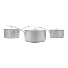 Stellar Eclipse 3 Piece Saucepan Set