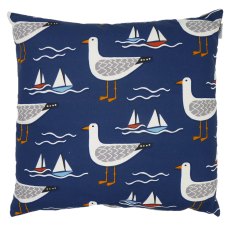 Style Seagulls Cushion Navy