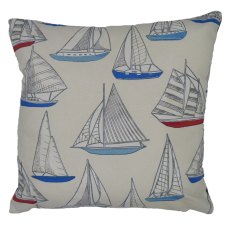 Style Sailboats Cushion Style Sailboats Cushion