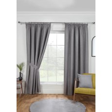 Sundour Eclipse Blackout Curtain Pewter Sundour Eclipse Blackout Curtain Pewter