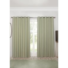 Sundour Cosmos Blackout Curtain Green