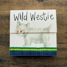 Alex Clark Wild Westie Mini Magnetic Notepad Alex Clark Wild Westie Mini Magnetic Notepad
