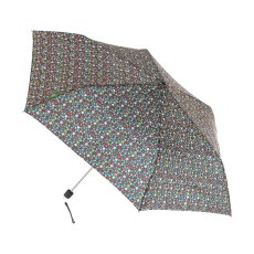 Eco Chic Black Ditsy Mini Umbrella