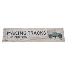 Zippy & George Making Tracks in Norfolk Plaque Zippy & George Making Tracks in Norfolk Plaque