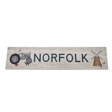 Zippy & George Fergie Tractor and Windmill in Norfolk Plaque Zippy & George Fergie Tractor and Windmill in Norfolk Plaque