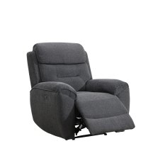 Keswick Power Recliner Chair in Dark Grey