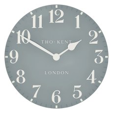 Thomas Kent 20" Arabic Flax Blue Wall Clock Thomas Kent 20" Arabic Flax Blue Wall Clock