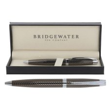 Bridgewater Pens Lancaster Gunmetal & Chrome Ball Pen Bridgewater Pens Lancaster Gunmetal & Chrome Ball Pen