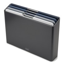 Joseph Joseph Editions 4 Piece Large Graphite Chopping Board Set