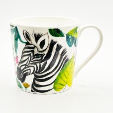 Just Mugs Jungle Fun Zebra Dorset Mug