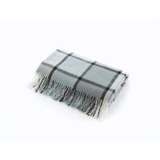 The Lyndon Company Helmsley Throw Dark Grey