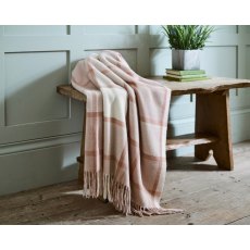 The Lyndon Company Helmsley Throw Blush