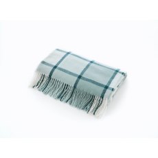 The Lyndon Company Helmsley Throw Soft Teal The Lyndon Company Helmsley Throw Soft Teal