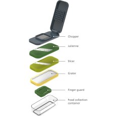 Joseph Joseph Multi Prep Compact 4 Piece Grater Slicer