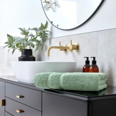 Christy Signum Jade Green Towels