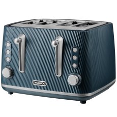 Daewoo Cascade 4 Slice Toaster Navy