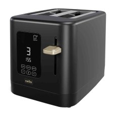 Cello Black 2 Slice Digital Toaster