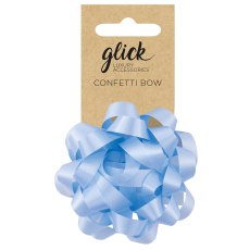 Glick Baby Blue Confetti Bow Glick Baby Blue Confetti Bow