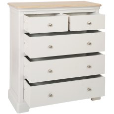 Broadway 2 Over 3 Chest in Grey Mist