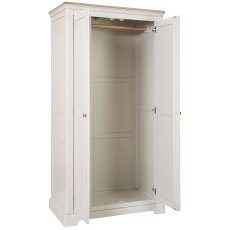 Broadway Double Wardrobe in Grey Mist