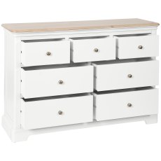 Broadway 3 Over 4 Chest in White