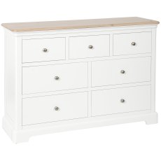 Broadway 3 Over 4 Chest in White