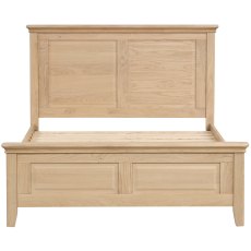 Broadway High Foot End Bed Frame in Oak