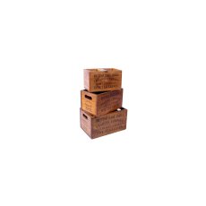 Norfolk & Co Vintage Storage Crate
