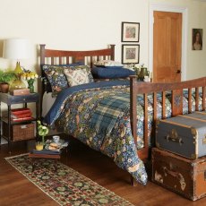 Morris & Co Indigo Strawberry Thief Duvet Cover Morris & Co Indigo Strawberry Thief Duvet Cover