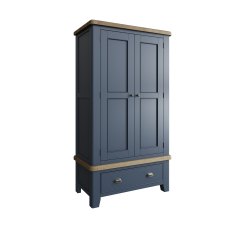 Heritage Editions Blue 2 Door Wardrobe