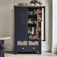 Heritage Editions Blue Large Larder Unit