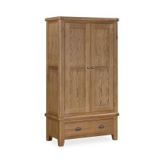 Manor Oak 2 Door 1 Drawer Wardrobe Manor Oak 2 Door 1 Drawer Wardrobe