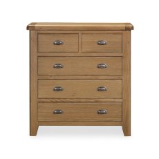 Manor Oak 4 Drawer Chest