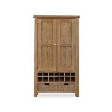 Manor Oak Large Larder Unit Manor Oak Large Larder Unit