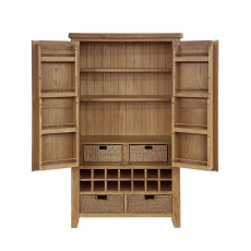 Manor Oak Large Larder Unit
